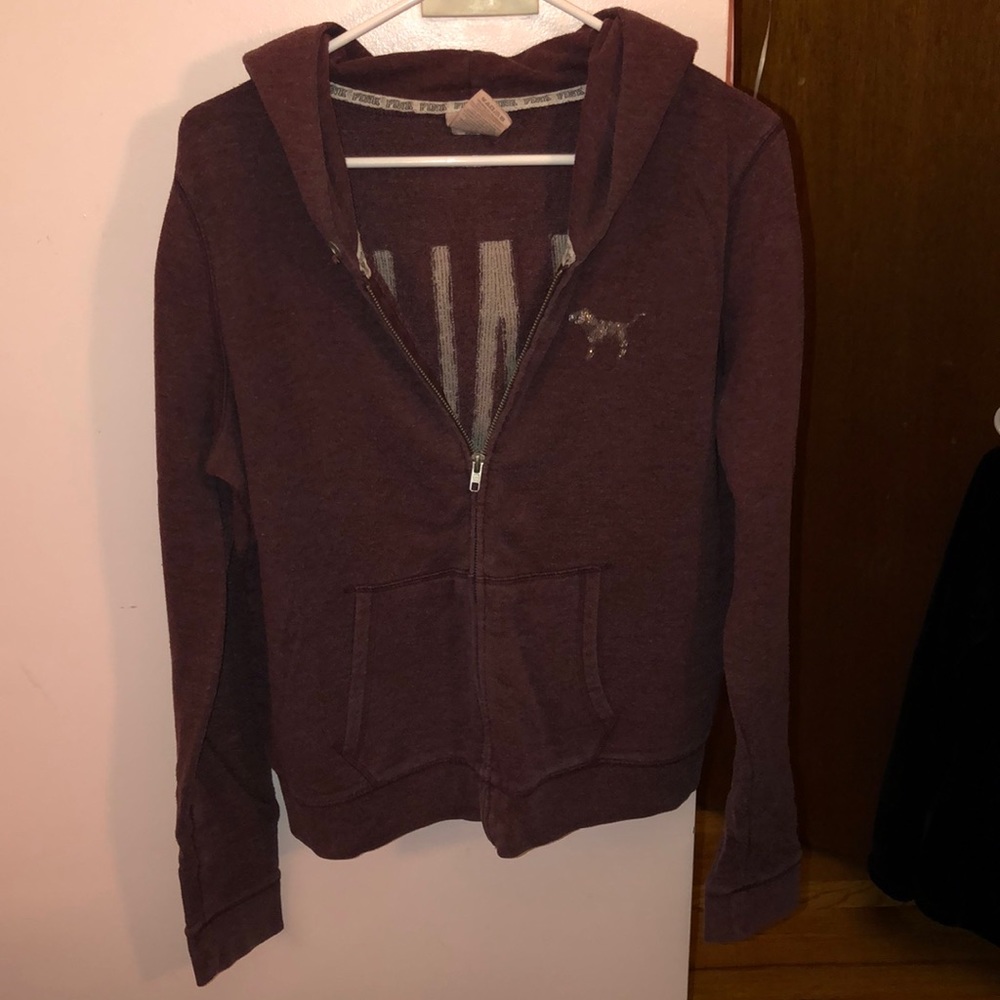 PINK VS Bling Full Zip Hoodie